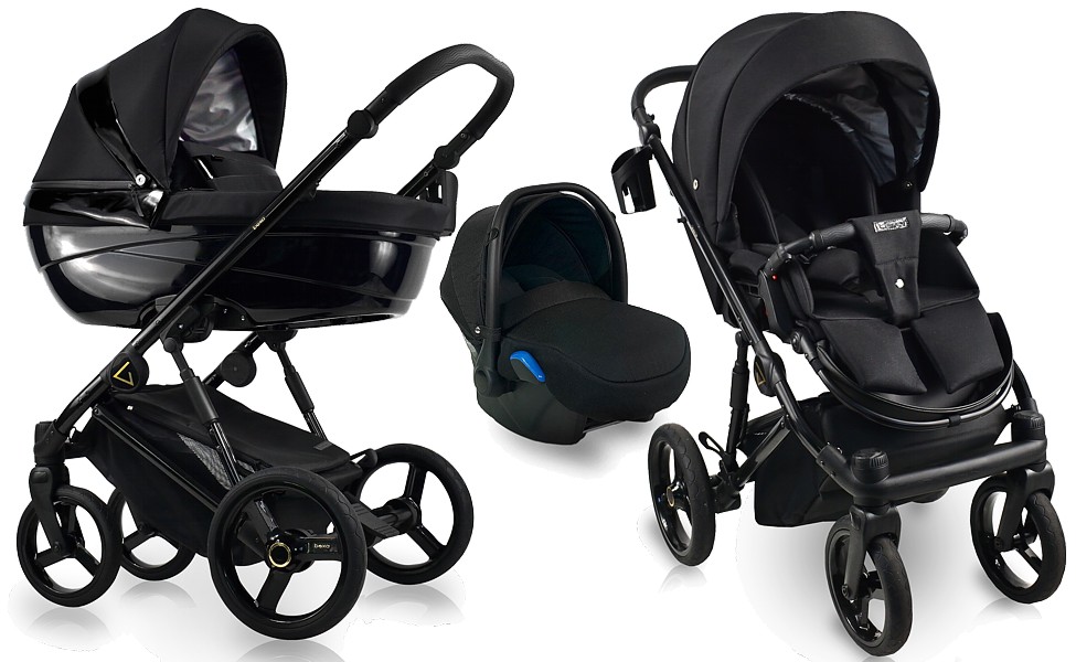 Bexa Glamour 3in1 (pushchair + carrycot + Kite with adapters) 2023/2024 FREE DELIVERY