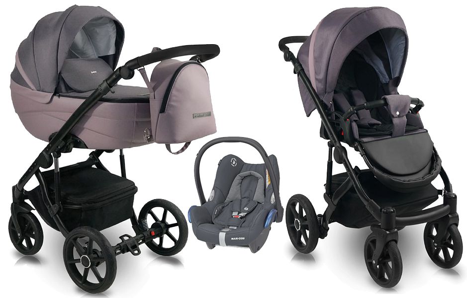 Bexa Ideal 3in1 (pushchair + carrycot + Maxi Cosi Cabrio car seat ) 2022/2023 FREE DELIVERY