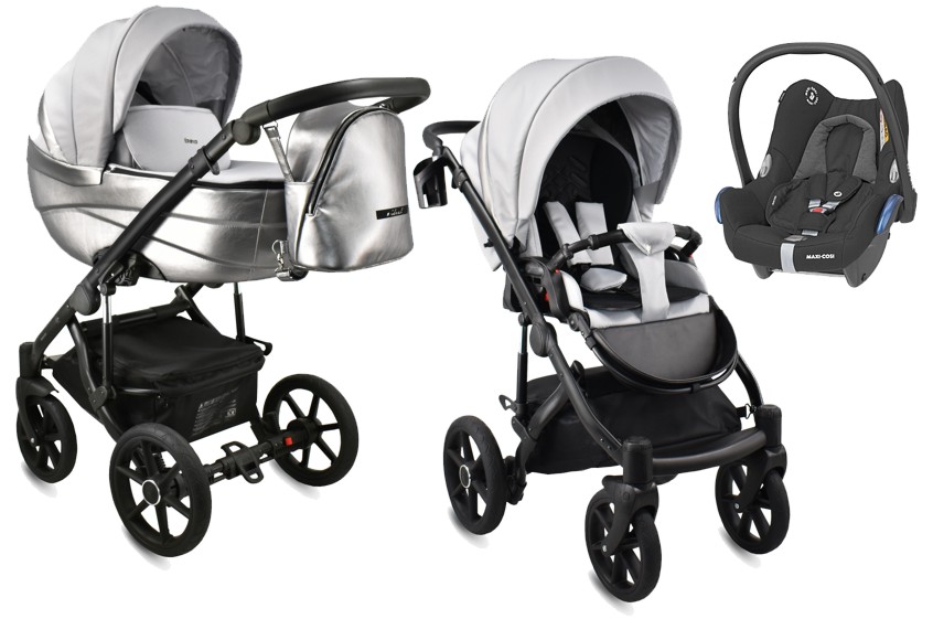 Bexa Ideal Limited Edition 3in1 (pushchair + carrycot + Cabrio car seat) 2022/2023 FREE DELIVERY