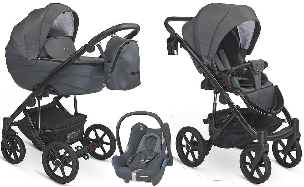 Bexa Ideal 2.0 3in1 (pushchair + carrycot + Maxi Cosi Cabrio car seat) 2024 FREE DELIVERY