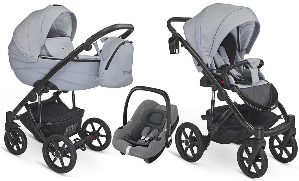 Bexa Ideal 2.0 3in1 (pushchair + carrycot + Maxi Cosi CabrioFix I-Size) 2024 FREE DELIVERY