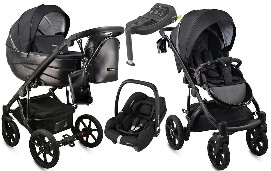 Bexa Ideal 2.0 4in1 (pushchair + carrycot + Maxi Cosi CabrioFix I-Size + isofix base I-size) 2024 FREE DELIVERY