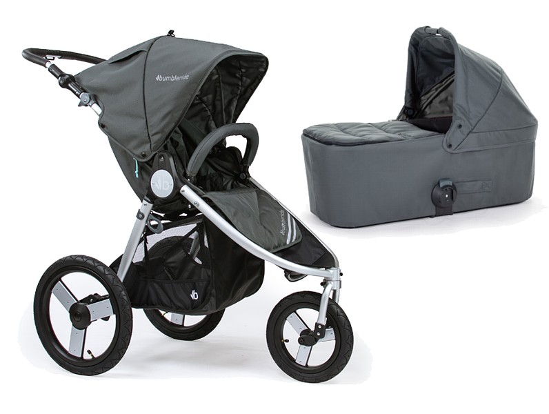 SPECIAL Bumbleride Speed 2i1 (stroller + carrycot) color dawn grey + 2x rain cover FREE DELIVERY