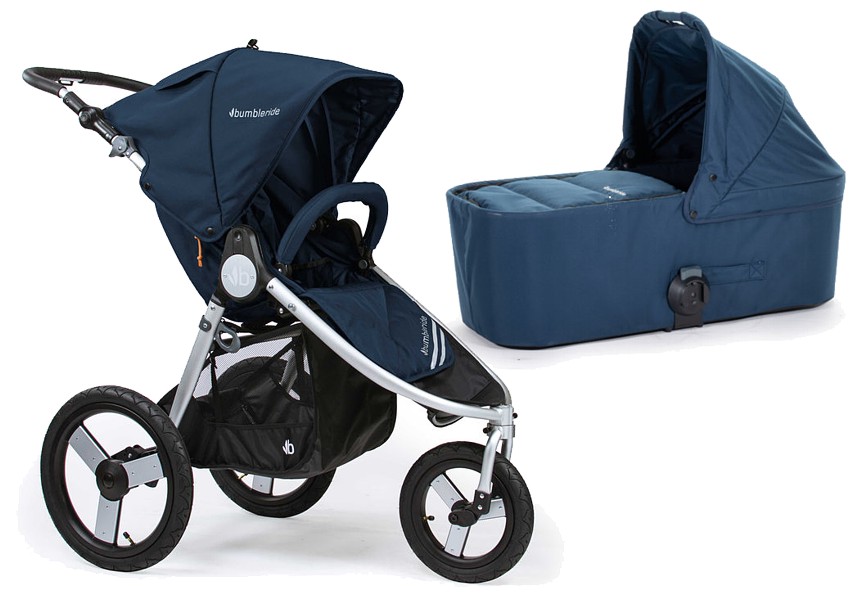 SPECIAL Bumbleride Speed 2i1 (stroller + carrycot) color Maritime blue + 2x rain cover FREE DELIVERY