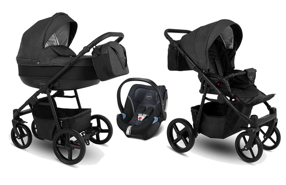 Camarelo Navo 3in1 (pushchair + carrycot + Cybex Aton 5 car seat) 2022 FREE DELIVERY