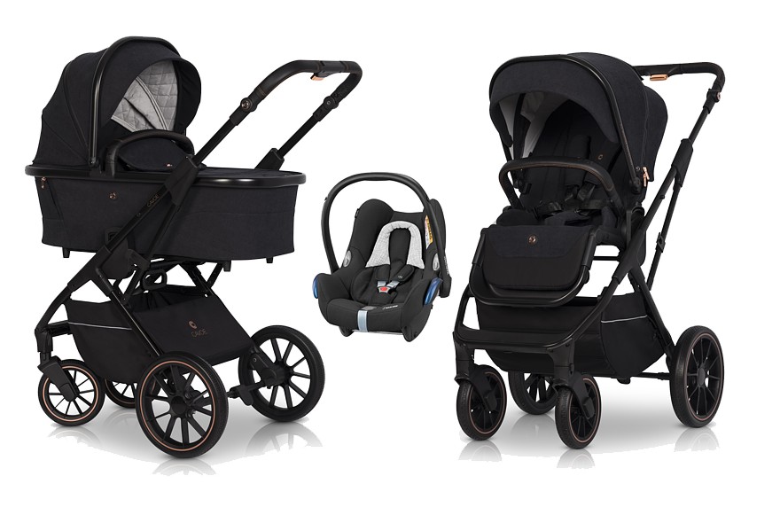 Cavoe Axo Style 3in1 (pushchair + carrycot + Maxi Cosi Cabrio car seat) 2022/2023 FREE SHIPPING