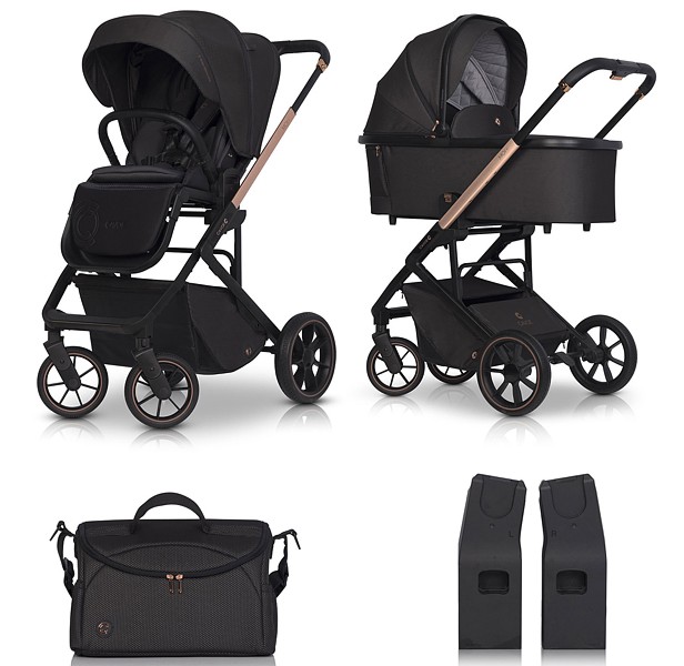 SPECIAL Cavoe Moi Plus 2in1 (pushchair + carrycot) Meteorite 2023 BAG + ADAPTERS FREE