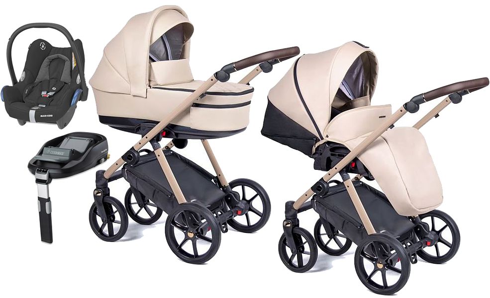 Coletto Axiss Premium 4in1 (pushchair + carrycot + Maxi Cosi Cabrio+ base) 2023 VALID TILL STOCK LAST FREE DELIVERY