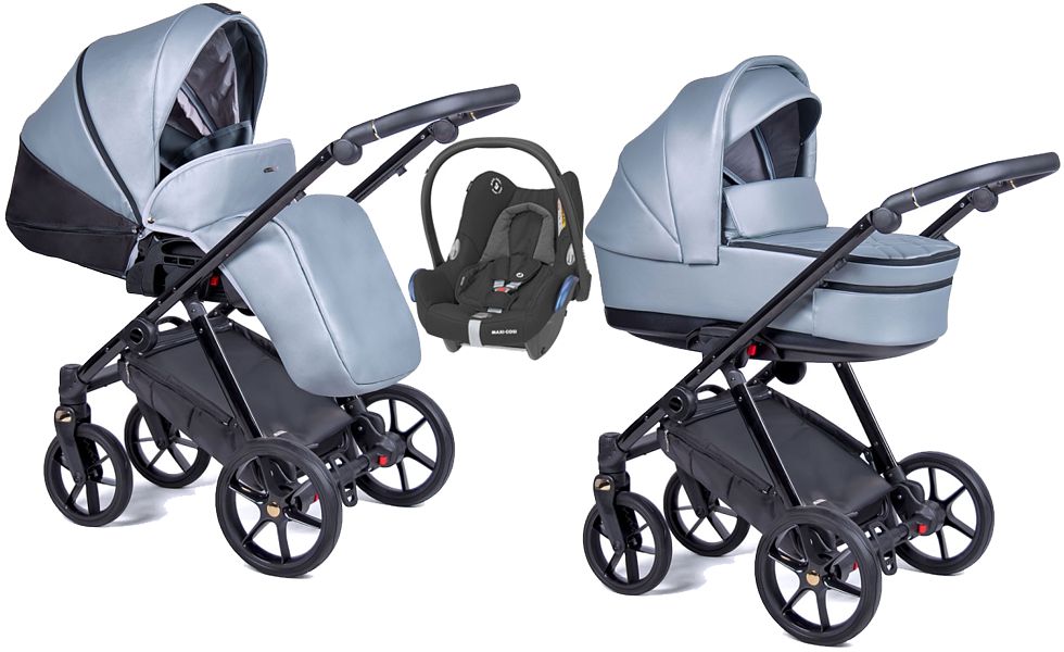 Coletto Axiss Premium 3in1 (pushchair + carrycot + Maxi Cosi Cabrio car seat) 2023 VALID TILL STOCK LAST FREE DELIVERY