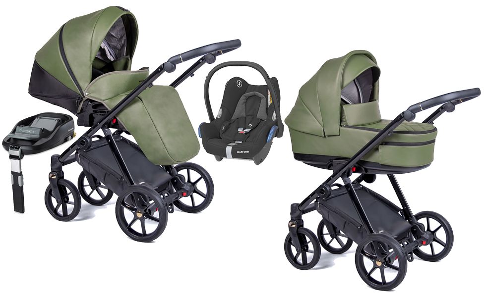 Coletto Axiss Premium 4in1 (pushchair + carrycot + Maxi Cosi Cabrio car seat + base) 2023/2024 FREE DELIVERY