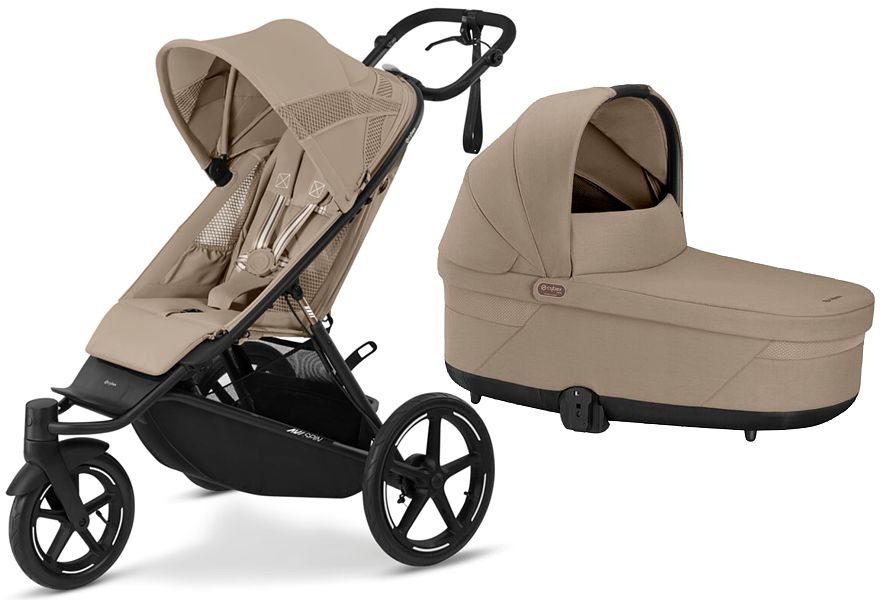Cybex Avi Spin 2in1 jogging stroller (pushchair + carrycot Cot S Lux) 2024 FREE DELIVERY