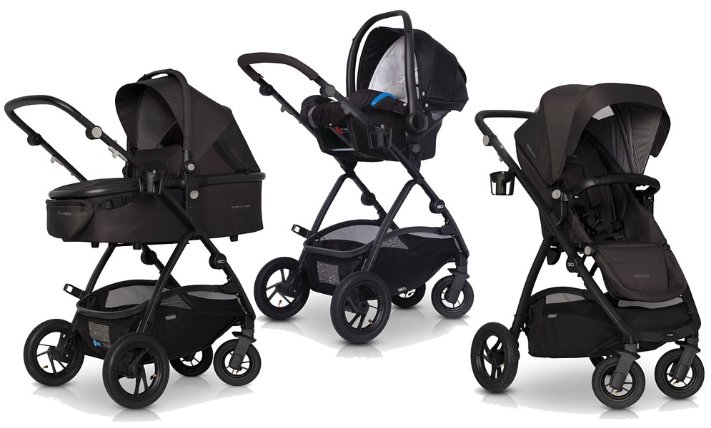 Easygo Optimo 3in1 (pushchair + carrycot + Starter 0 + car seat) 2022/2023 VALID TILL STOCK LAST