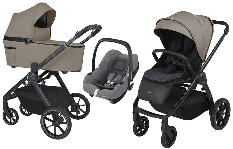 Espiro Yoga 3in1 (pushchair + carrycot + car seat Maxi-Cosi Cabrio i-Size) 2024 FREE DELIVERY