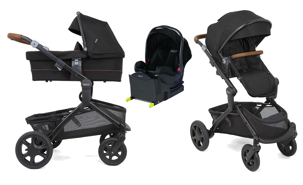 Graco Near2Me Elite 4in1 (pushchair + carrycot + Graco Snugride i-size car seat+ basis i-size) 2023