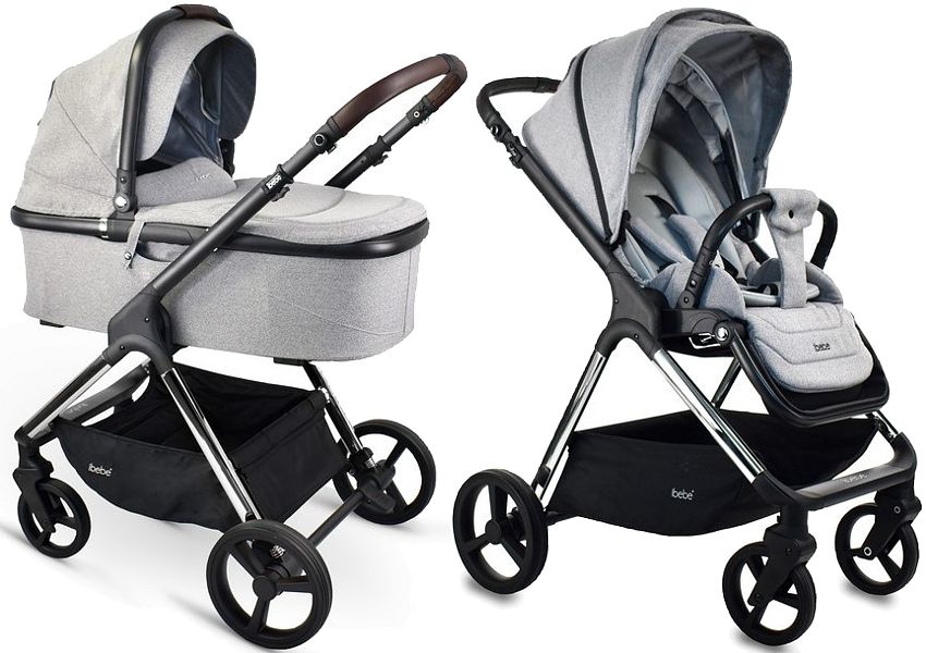 Ibebe Ice 2in1 (pushchair + carrycot) 2024 FREE DELIVERY