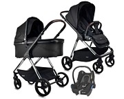 Ibebe ICE 3in1 (pushchair + carrycot + Cabrio car seat + adapters) 2022/2023 FREE DELIVERY - Click Image to Close