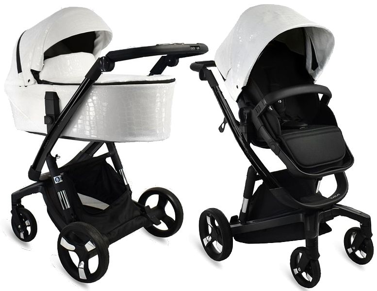 Ibebe I-Stop Crocodile Eco Gloss 2in1 (pushchair + carrycot) 2023/2024 FREE DELIVERY