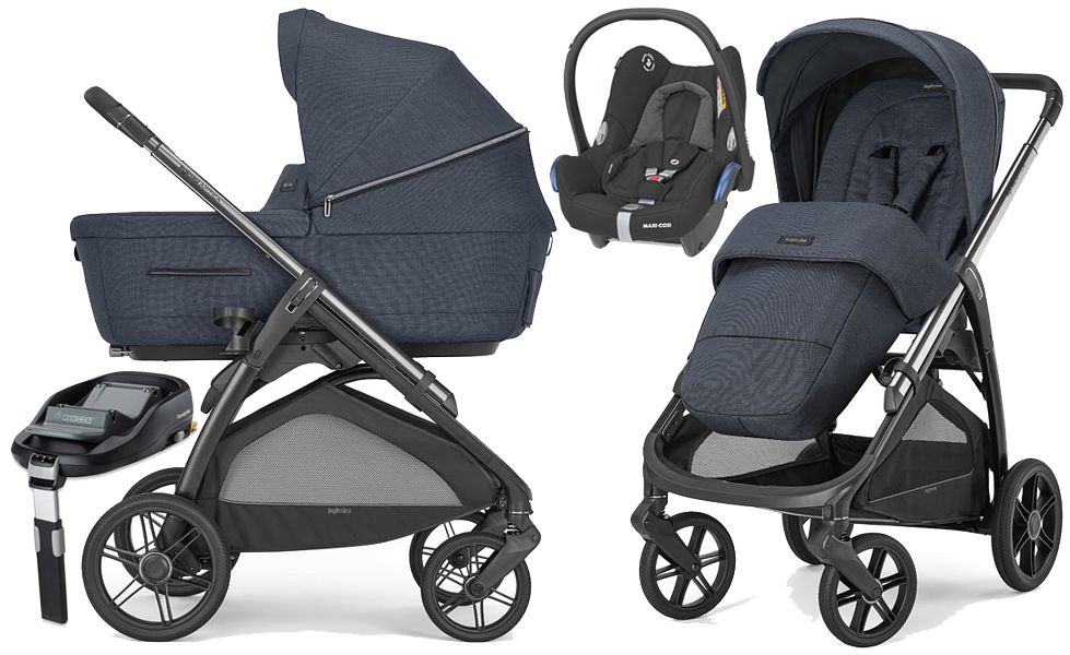 Inglesina Aptica Duo 4in1 (pushchair + carrycot + Maxi Cosi Cabrio car seat + Familyfix Base) 2023/2024 FREE SHIPPING