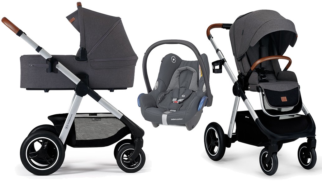 Kinderkraft Everyday 3in1 (pushchair+ carrycot + Cabrio car seat) 2022/2023 FREE DELIVERY