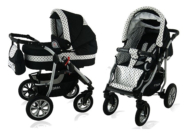 Krasnal Coral 2in1 (pushchair + carrycot) 2022/2023