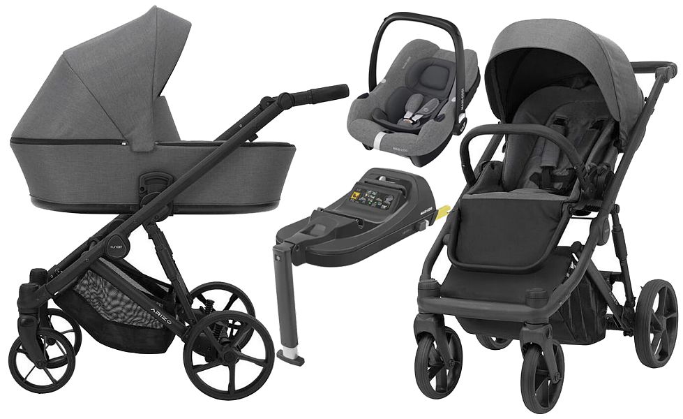 Kunert Arizo 4in1 (pushchair + carrycot + Maxi Cosi Cabrio I-Size car seat + base) 2024 FREE DELIVERY