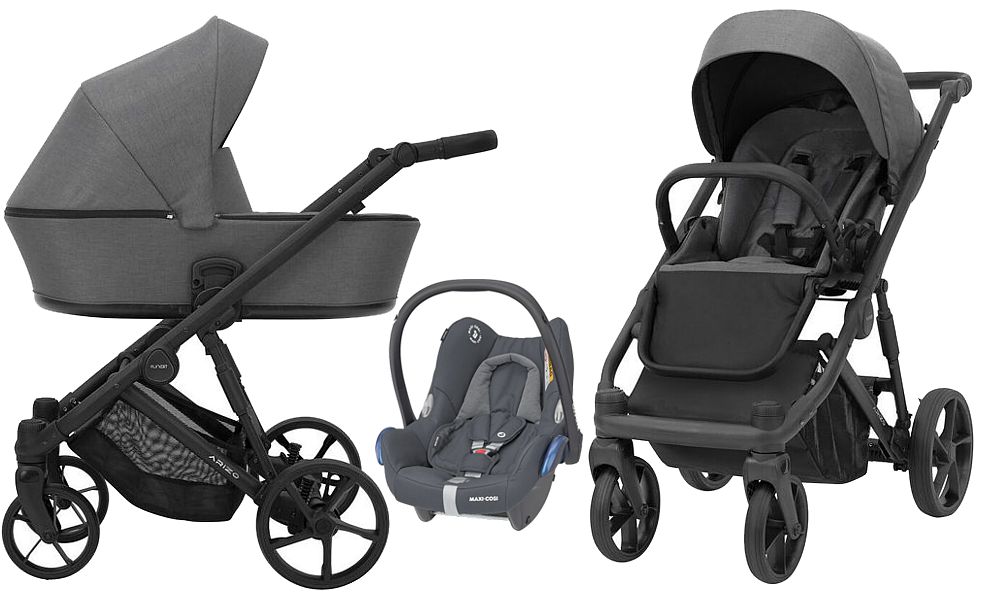 Kunert Arizo 3in1 (pushchair + carrycot + Maxi Cosi Cabrio car seat) 2024 FREE DELIVERY