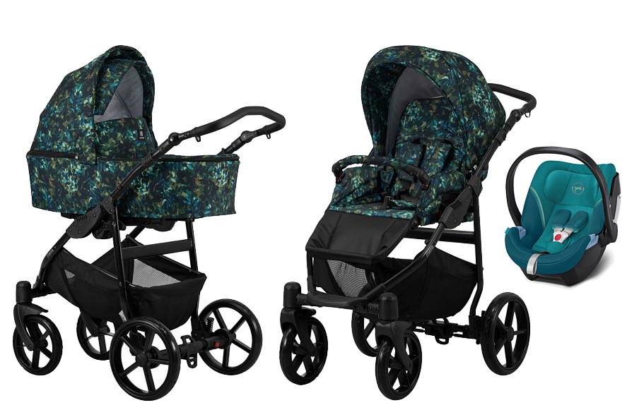 Kunert Mata 3in1 (pushchair + carrycot + Cybex Aton 5 car seat + adapter) 2023/2024
