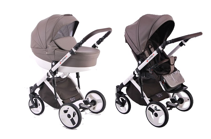 Lonex Comfort Special Ecco 3in1 (pushchair + carrycot + Carlo car seat with adapter) 2022/2023
