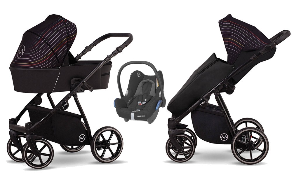 Lonex Pax 3in1 (pushchair + carrycot + Maxi Cosi car seat) 2022/2023 FREE DELIVERY