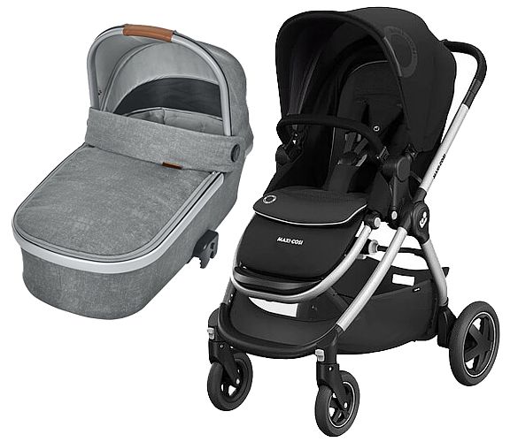 SALE !!! Maxi Cosi Adorra 2 2in1 (pushchair essential black + Oria carrycot nomad grey) FREE DELIVERY