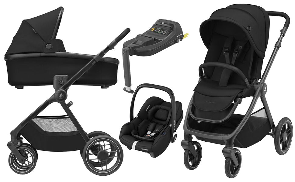 Maxi Cosi Oxford 4in1 (pushchair + carrycot Oria + Maxi Cosi Cabrio I-Size car seat + base + Modern bag) 2023 FREE DELIVERY