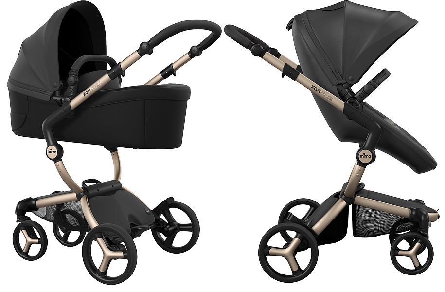 Mima Xari Max 2in1 (frame + pushchair + carrycot + Color pack) frame champagne 2023 FREE DELIVERY