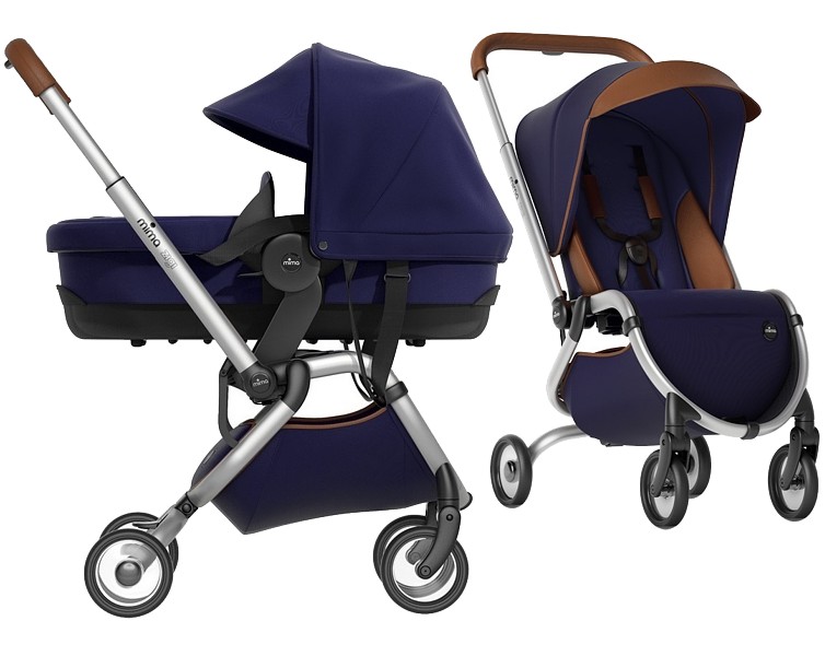 SALE Mima Zigi 2in1 (pushchair + carrycot ) colour midnight blue/ Shipping 24h