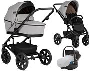 Noordi Aqua 3in1 (pushchair + carrycot + car seat with adapters) 2023 FREE DELIVERY - Click Image to Close