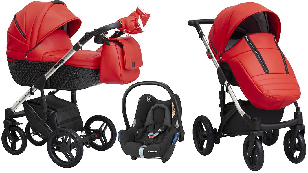 Paradise Baby Euforia Premium 3in1 (pushchair + Cabrio carrycot + car seat) 2023 FREE DELIVERY