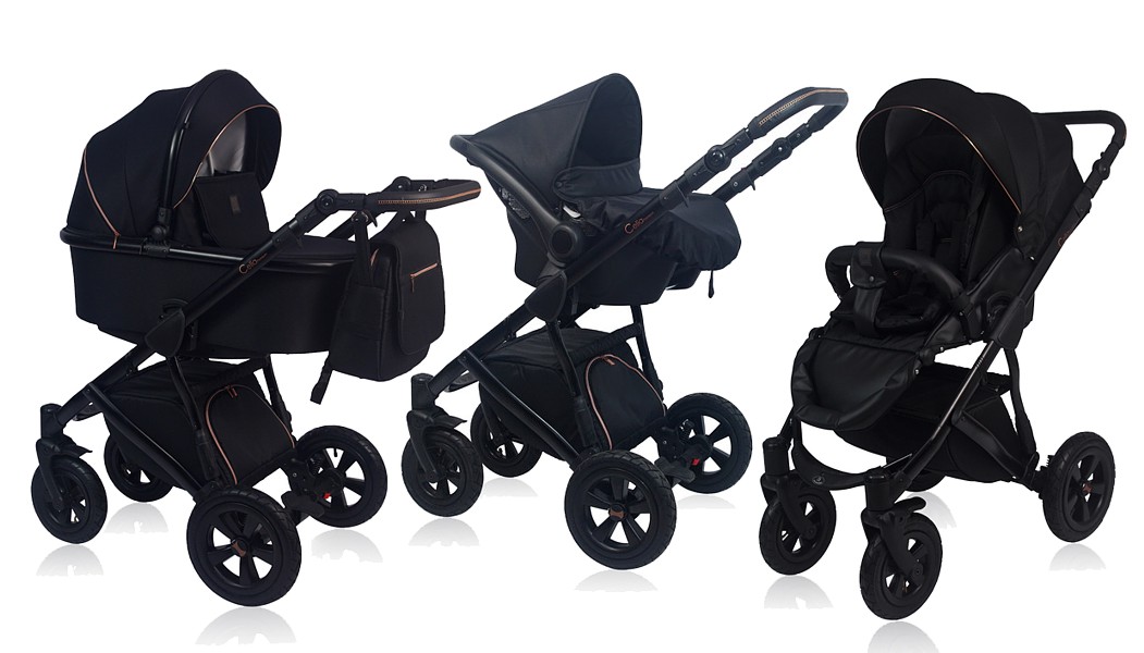 Prampol Celia Premium 3in1 (pushchair + carrycot + Kite car seat with adapters) 2023/2024