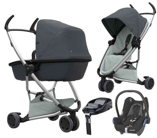 team Kilimanjaro Hoge blootstelling SPECIAL Quinny Zapp Flex 4in1 (pushchair + carrycot Lux + Maxi Cosi Cabrio  car seat + Familyfix Base) Till stock last [id35902] - €479 : Dino, Dino