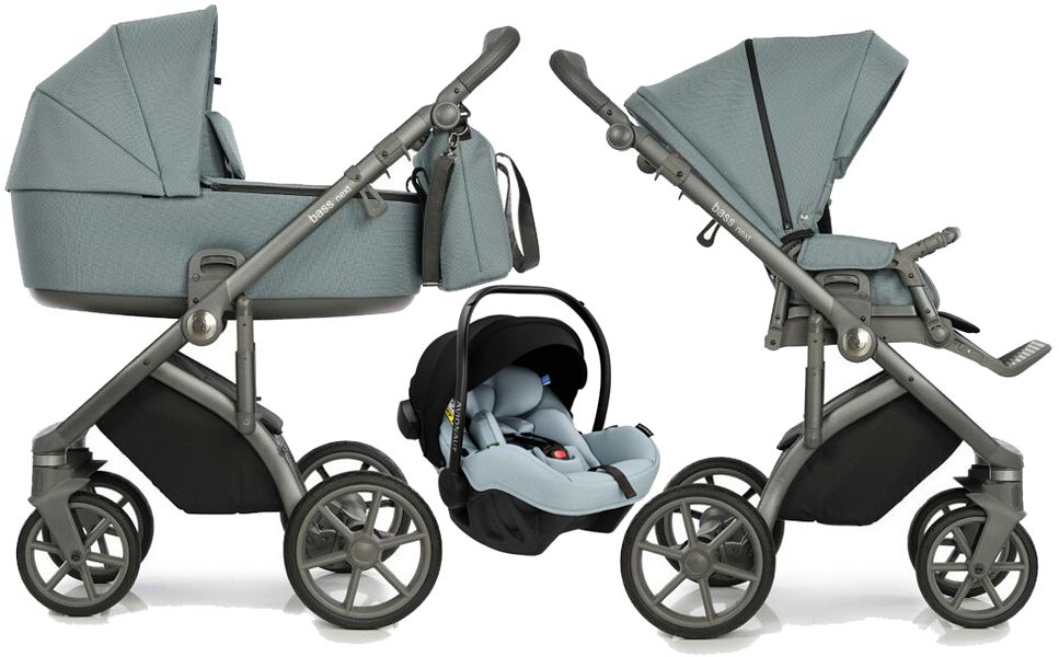 Roan Bass Next 3in1 (pushchair + carrycot + Avionaut Pixel Pro 2.0 C car seat) 2023/2024 FREE DELIVERY