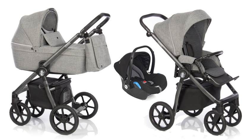 Roan Coss 3in1 (pushchair + carrycot + Kite car seat with adapters) 2023/2024 FREE DELIVERY
