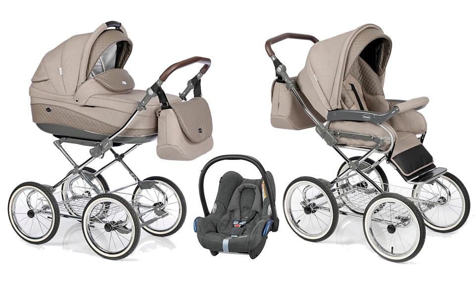 Roan Emma 3in1 (pushchair + carrycot + Maxi Cosi car seat) 2022/2023 FREE DELIVERY