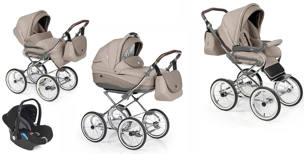 Roan Emma 3in1 (pushchair + carrycot + Kite car seat with adapters) 2022/2023 FREE DELIVERY