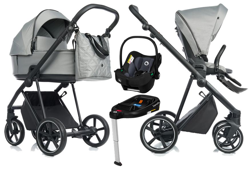 Roan IVI 2.0 4in1 (pushchair + carrycot + Lionelo Astrid i-Size car seat + base) 2023/2024 FREE DELIVERY