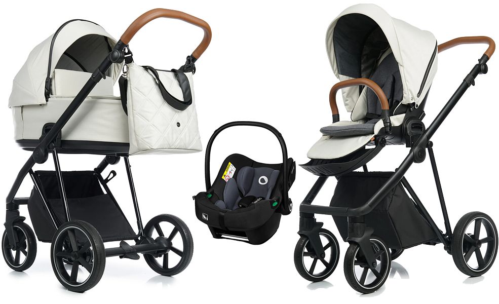Roan IVI 3in1 (pushchair + carrycot + Lionelo Astrid i-Size car seat) 2023/2024 FREE DELIVERY