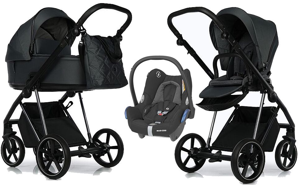 Roan IVI 3in1 (pushchair + carrycot + Maxi-Cosi Cabrio car seat) 2023/2024 FREE DELIVERY