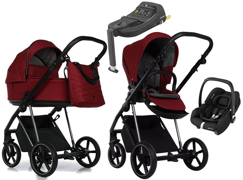Roan IVI 2.0 4in1 (pushchair + carrycot + Maxi-Cosi Cabrio i-Size car seat + base) 2023/2024 FREE DELIVERY