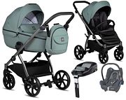 Tutis Uno 5+ Essential 4in1 (pushchair + carrycot + Maxi Cosi Cabrio car seat + Familyfix base) 2024 FREE DELIVERY - Click Image to Close