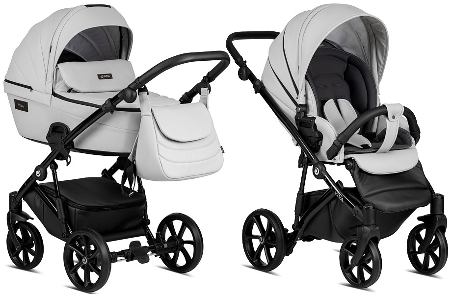 Tutis Viva 4 Eco Leather 2in1 (pushchair + carrycot) 2023/2024 FREE DELIVERY