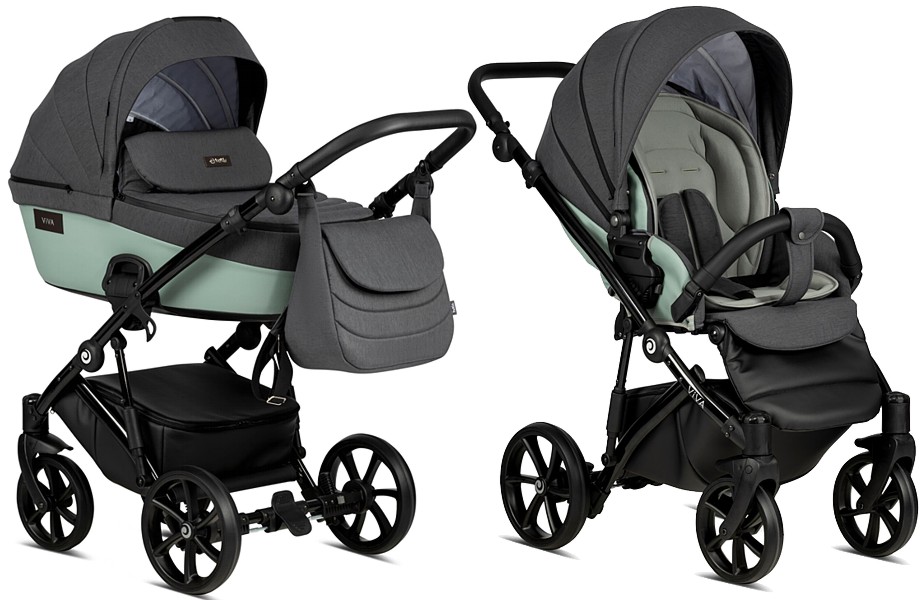 Tutis Viva 4 Essential 2in1 (pushchair + carrycot) 2023/2024 FREE DELIVERY