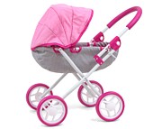 Milly Mally Wózek dla lalek Dori Prestige Pink KURIER GRATIS - Kliknij na obrazek aby go zamknąć
