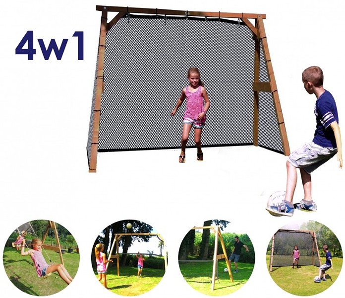Axi Wooden Sports Set 4in1 A030.208.00